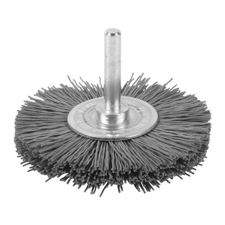 Cepillo Alambre circular ondulado 6mm 70x12 silicio G320 0,6mm - 3uds MILWAUKEE Ref.4932501714