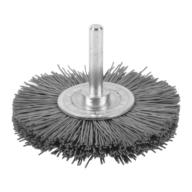 Cepillo Alambre circular ondulado 6mm 70x12 silicio G320 0,6mm - 3uds MILWAUKEE Ref.4932501714