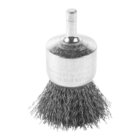 Cepillo Alambre de acabados ondulado 6mm 30x25x68 acero INOX. 0,3mm - 3uds MILWAUKEE Ref.4932501725