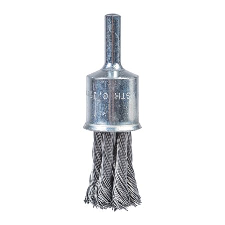 Cepillo Alambre de acabados trenzado 6mm 19x28x72 acero 0,35mm - 3uds MILWAUKEE Ref.4932501730