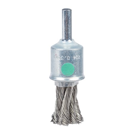 Cepillo Alambre de acabados trenzado 6mm 19x28x72 acero INOX. 0,35mm - 3uds MILWAUKEE Ref.4932501731