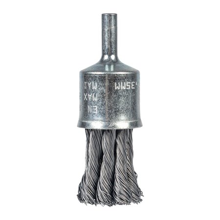 Cepillo Alambre de acabados trenzado 6mm 22x28x72 acero 0,35mm - 3uds MILWAUKEE Ref.4932501732