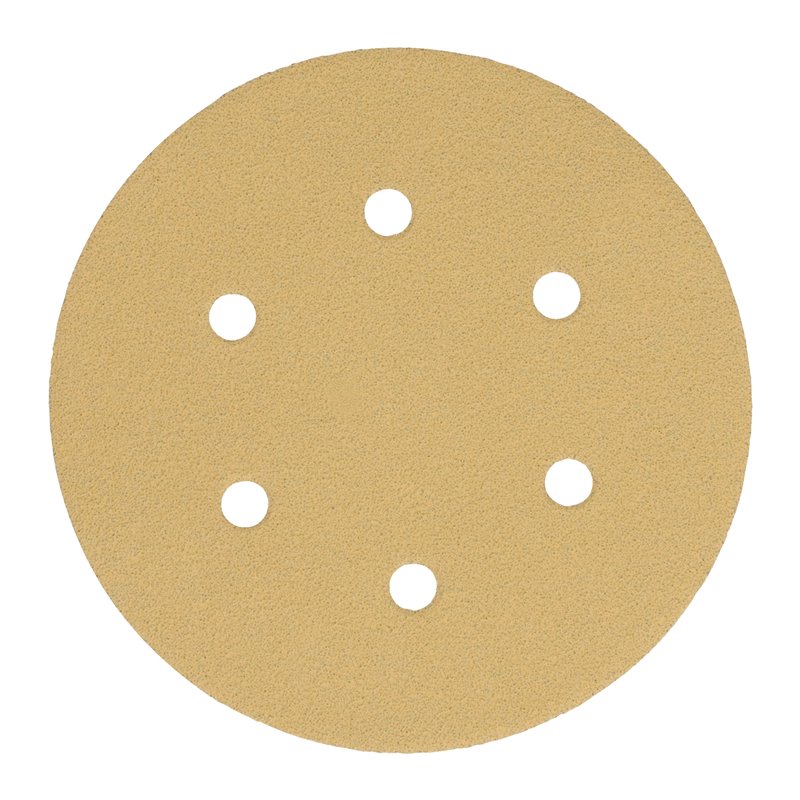 Disco PREMIUM 150mm fijación rápida (6 orif.) 240gr - 50uds MILWAUKEE Ref.4932492237