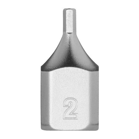 Vaso destornillador corto 1/4" 2mm hex. MILWAUKEE Ref.4932500473