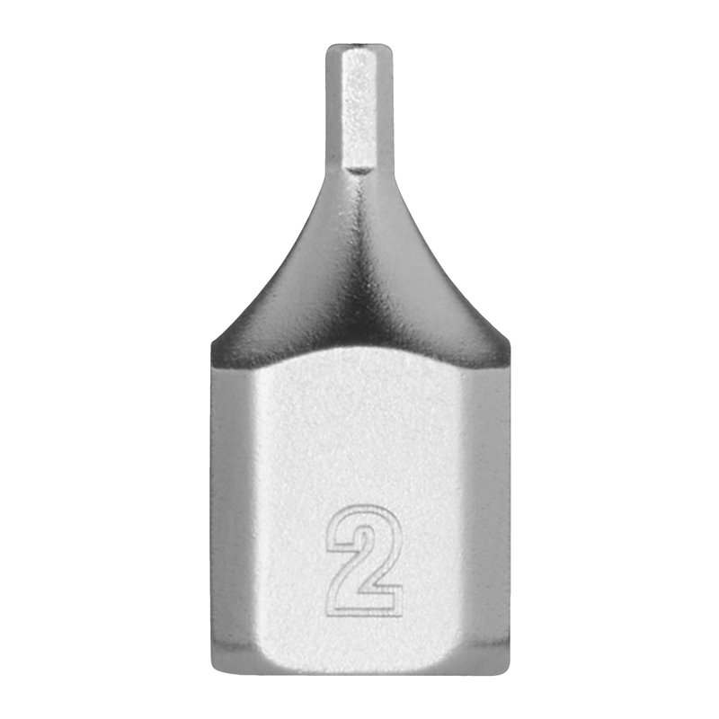 Vaso destornillador corto 1/4" 2mm hex. MILWAUKEE Ref.4932500473