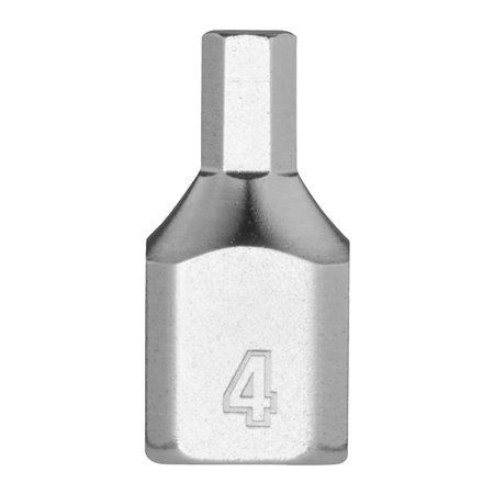 Vaso destornillador corto 1/4" 4mm hex. MILWAUKEE Ref.4932500476