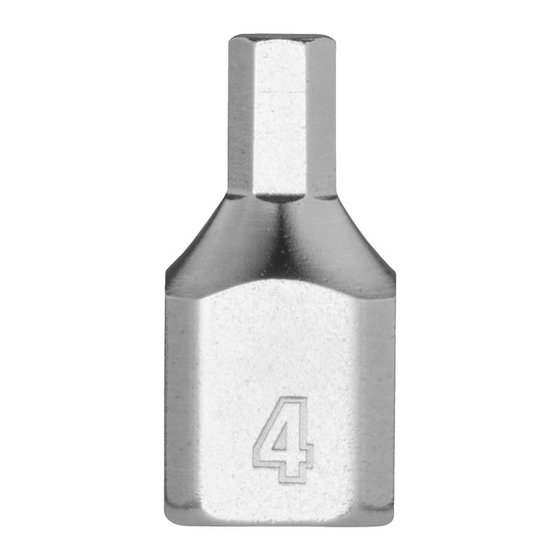 Vaso destornillador corto 1/4" 4mm hex. MILWAUKEE Ref.4932500476