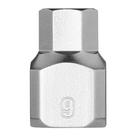 Vaso destornillador corto 1/4" 9mm hex. MILWAUKEE Ref.4932500481