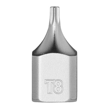 Vaso destornillador corto 1/4" T8 MILWAUKEE Ref.4932500462