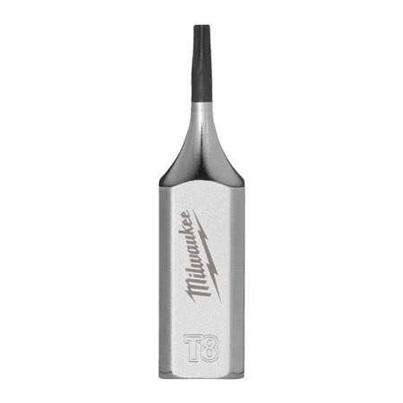 Vaso destornillador inviolable 1/4" T8 MILWAUKEE Ref.4932500495