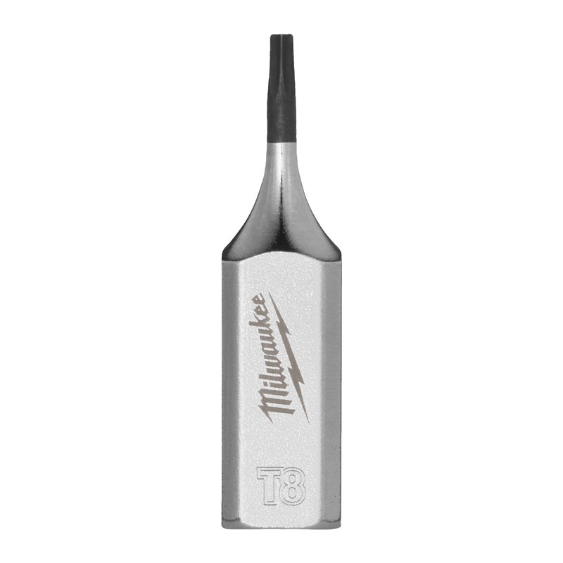 Vaso destornillador inviolable 1/4" T8 MILWAUKEE Ref.4932500495