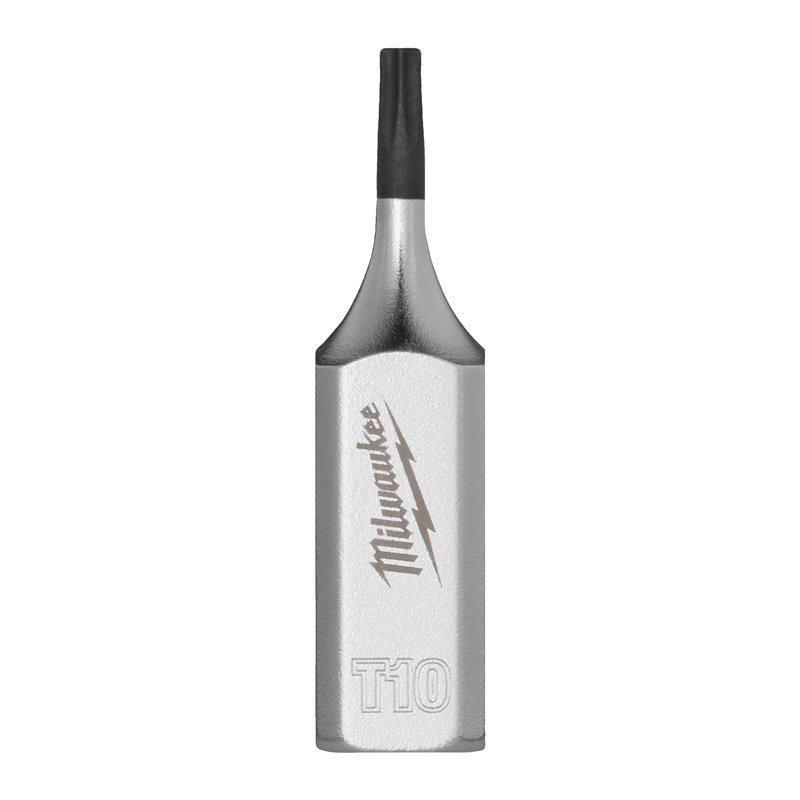 Vaso destornillador inviolable 1/4" T10 MILWAUKEE Ref.4932500496
