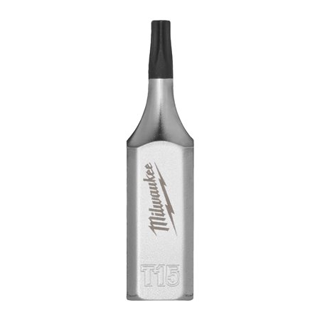 Vaso destornillador inviolable 1/4" T15 MILWAUKEE Ref.4932500497