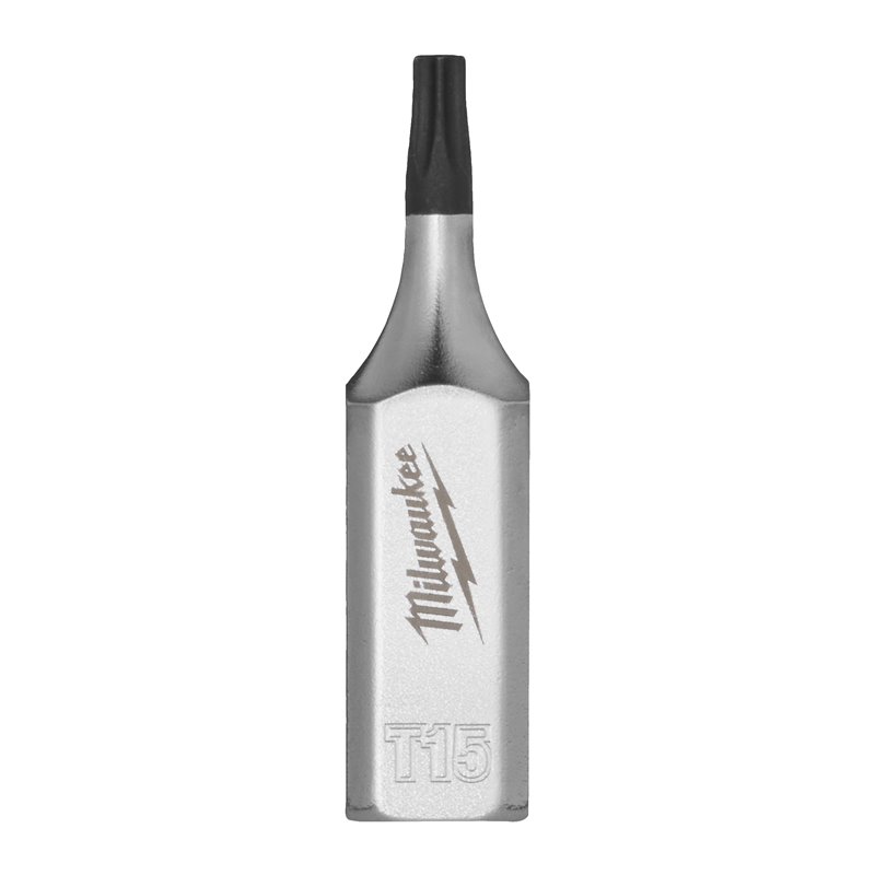 Vaso destornillador inviolable 1/4" T15 MILWAUKEE Ref.4932500497