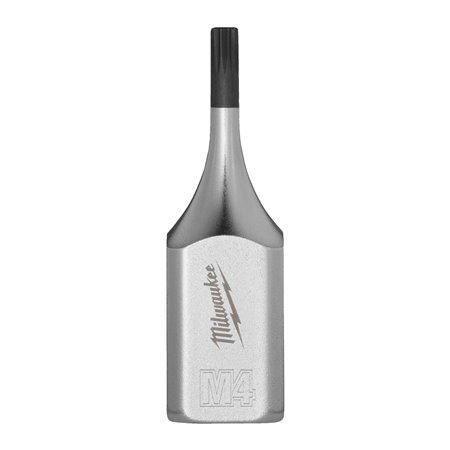 Vaso destornillador XZN 3/8" M4 MILWAUKEE Ref.4932500483