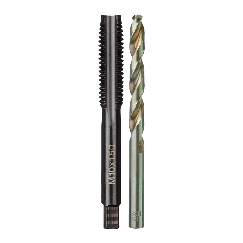 Juego de macho de roscar M10x1,5mm y broca de 8,5mm MILWAUKEE Ref.4932500639