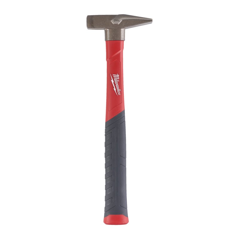 Martillo tipo alemán con mango de fibra de vidrio 200g MILWAUKEE Ref.4932478661