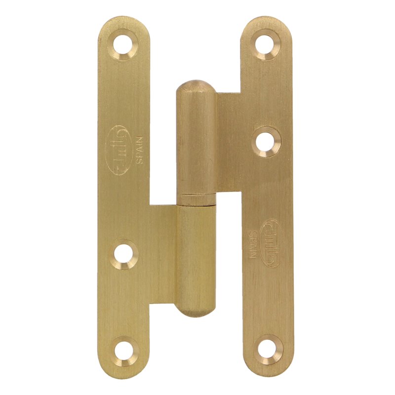 Pernio AMIG Mod. 405 Acero Latonado barnizado 80 X 41 X 1.5 MM Derecha - Ref. 1400