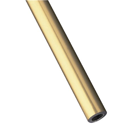 Tubo armario AMIG Mod. 2 Aluminio Oro Ø20 X 1.5 MM 2 metros Redondo Granel