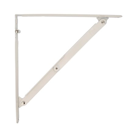 Palomilla abatible AMIG Mod. 3 Acero Blanco 300 x 300 mm Carga máxima 75 kg