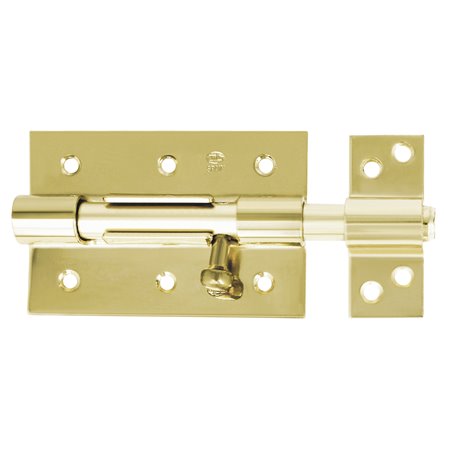 Pasador AMIG Mod. 454 Acero Latonado barnizado 70 mm Incluye candado