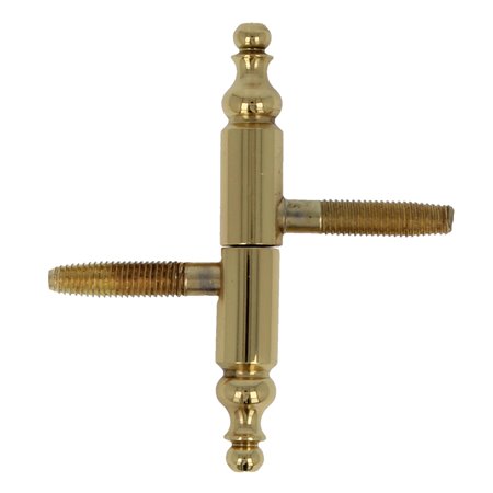 Pernio AMIG Mod. 50 Acero Latonado barnizado Ø13 mm Completo