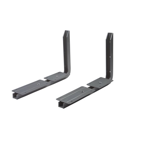 Soporte regulable AMIG Mod. 7 Aluminio Negro 300 x 370 x 200 mm Carga máxima 40 kg