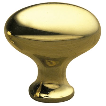 Pomo latón AMIG Mod. 370 Latón Pulido barnizado Ø30 mm