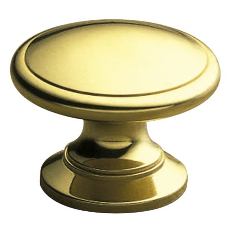 Pomo latón AMIG Mod. 440 Latón Pulido barnizado Ø30 mm