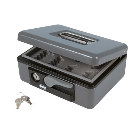 Caja caudales AMIG Mod. 2500 Acero Gris 197 x 154 x 80 mm