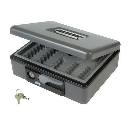 Caja caudales AMIG Mod. 2500 Acero Gris 230 x 185 x 80 mm