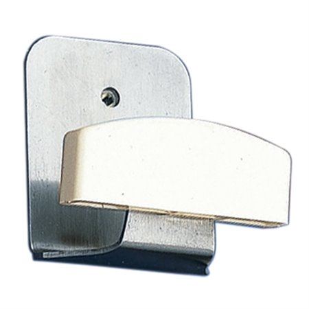 Colgador adhesivo AMIG Mod. 8 Acero inoxidable Blanco 50 x 40 mm