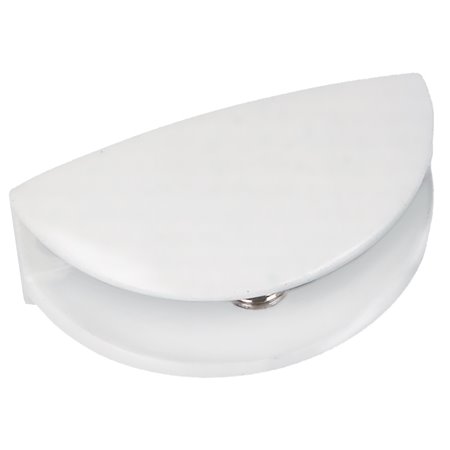 Soporte baldas AMIG Mod. 31 Zamak Blanco 23.5 X 50 MM Carga máxima 10 kg Apertura 10 mm