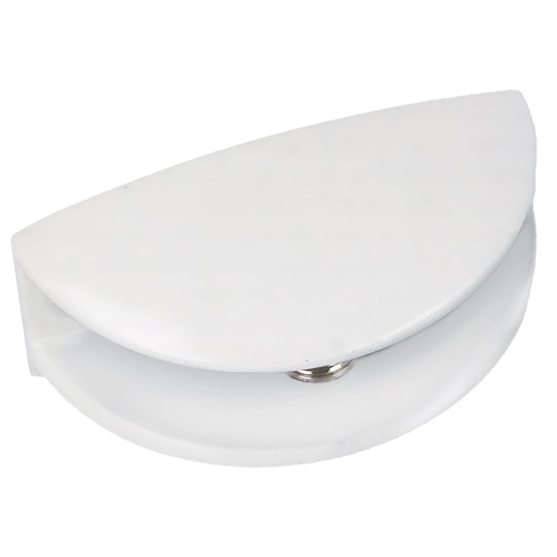 Soporte baldas AMIG Mod. 31 Zamak Blanco 23.5 X 50 MM Carga máxima 10 kg Apertura 10 mm