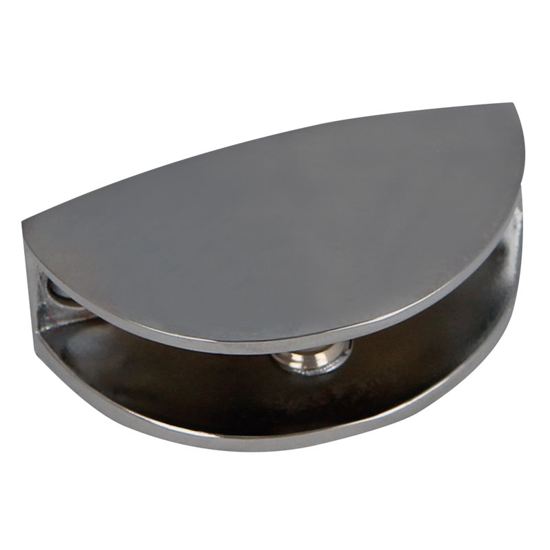 Soporte baldas AMIG Mod. 31 Zamak Cromado 23.5 X 50 MM Carga máxima 10 kg Apertura 10 mm