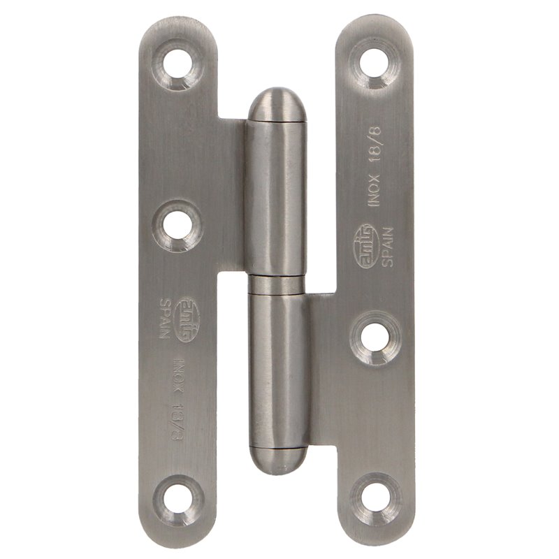 Pernio AMIG Mod. 405 Acero inoxidable 18/8 Mate 100 x 58 x 2 mm Izquierda - Ref. 2516