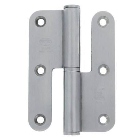 Pernio AMIG Mod. 421 Acero inoxidable 18/8 Mate 100 x 70 x 3 mm Izquierda