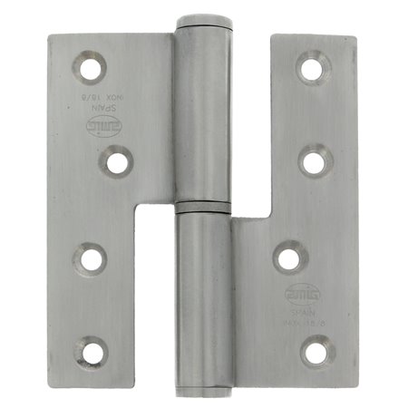 Pernio AMIG Mod. 426 Acero inoxidable 18/8 Mate 100 x 88 x 3 mm Izquierda