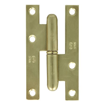 Pernio AMIG Mod. 403 Acero Latonado barnizado 80 X 41 X 1.5 MM Derecha