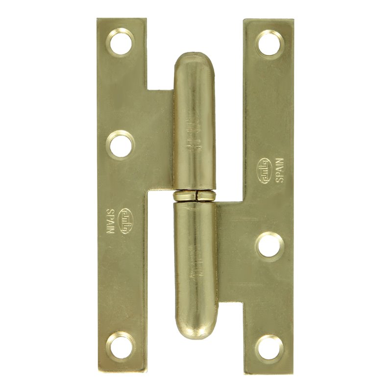 Pernio AMIG Mod. 403 Acero Latonado barnizado 110 x 54 x 2 mm Derecha