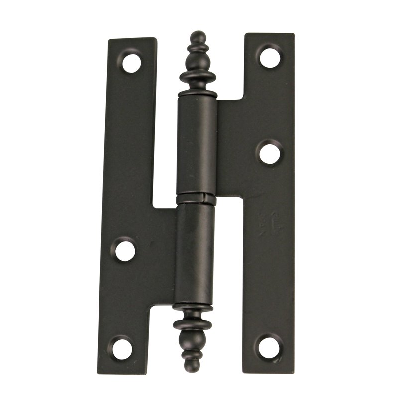 Pernio AMIG Mod. 406 Acero Negro 95 x 52 x 2 mm Izquierda