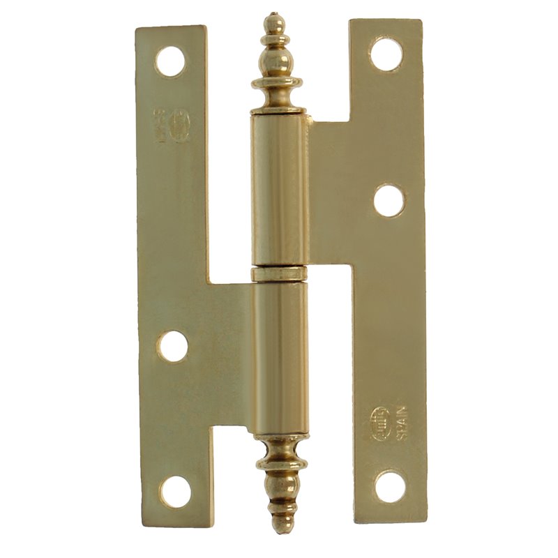 Pernio AMIG Mod. 406 Acero Latonado barnizado Derecha