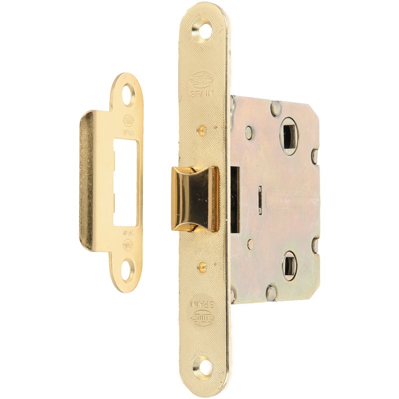 Pestillo AMIG Mod. 2000 Acero Latonado barnizado 50/47 mm - Ref. 2611