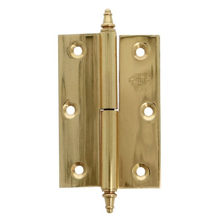 Bisagra AMIG Mod. 1007 Latón Cromado brillo 120 x 80 x 3 mm Derecha