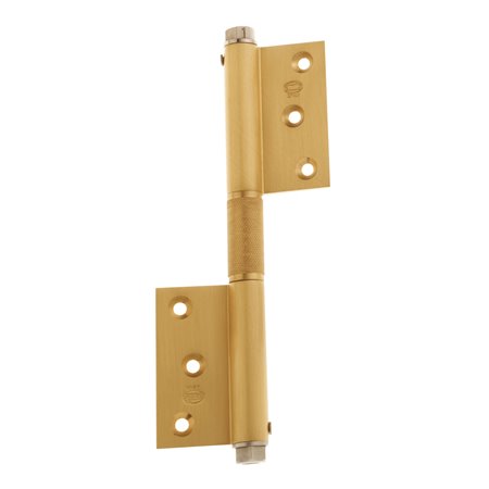 Pernio muelle AMIG Mod. 100 Latón Mate 180 x 80 x 3 mm