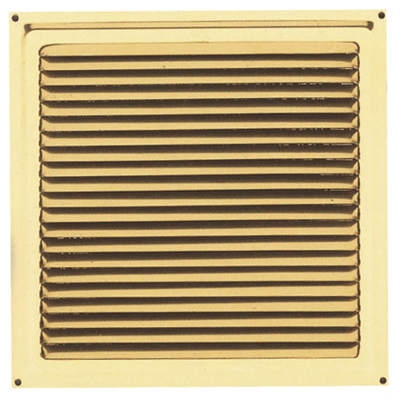 Rejilla AMIG Mod. 1 Aluminio Oro 200 x 200 mm Atornillar