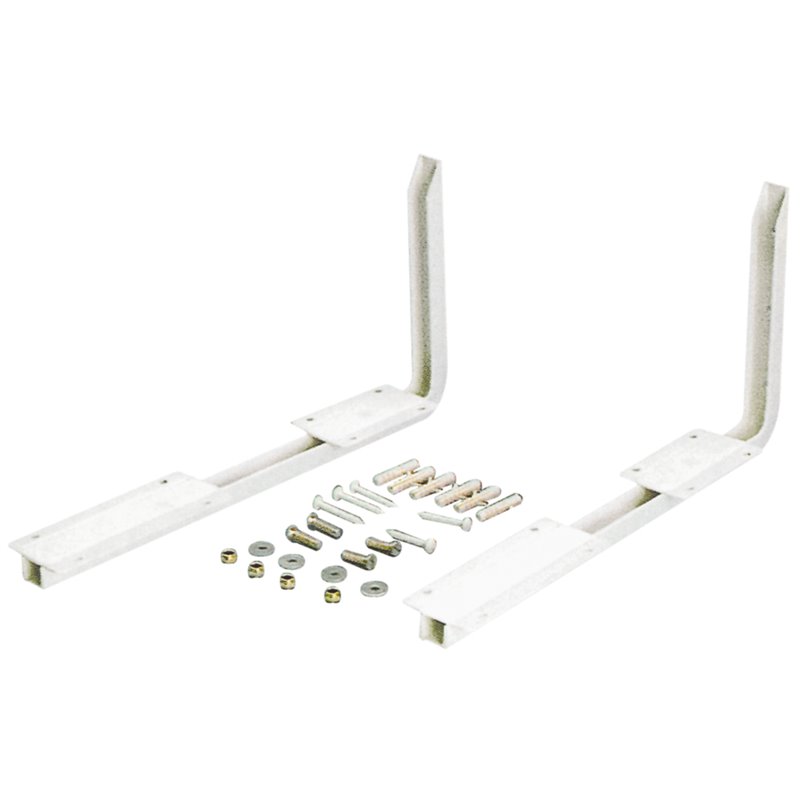 Soporte regulable AMIG Mod. 7 Aluminio Blanco 380 x 450 x 200 mm Carga máxima 40 kg