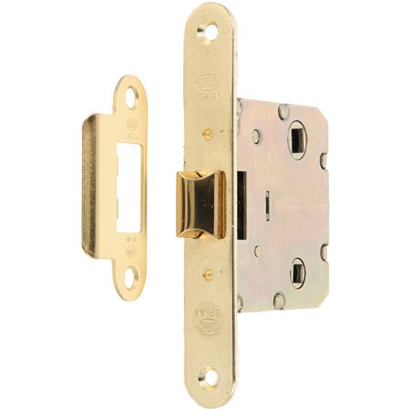 Pestillo AMIG Mod. 2000 Acero Latonado barnizado 50/47 mm - Ref. 4202