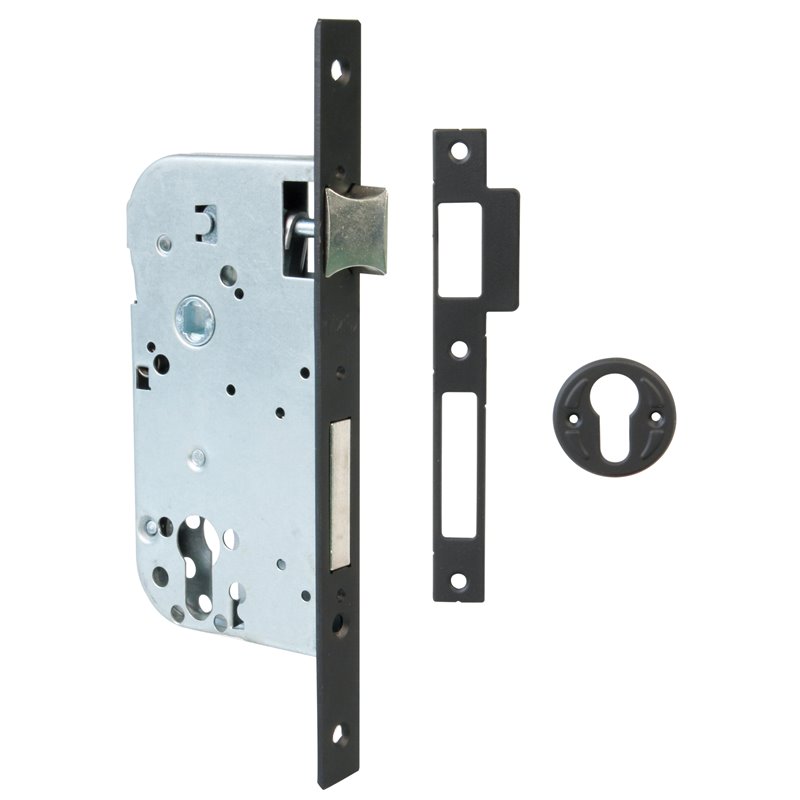 Cerradura AMIG Mod. 810 NIZA Acero Negro 40/70 mm