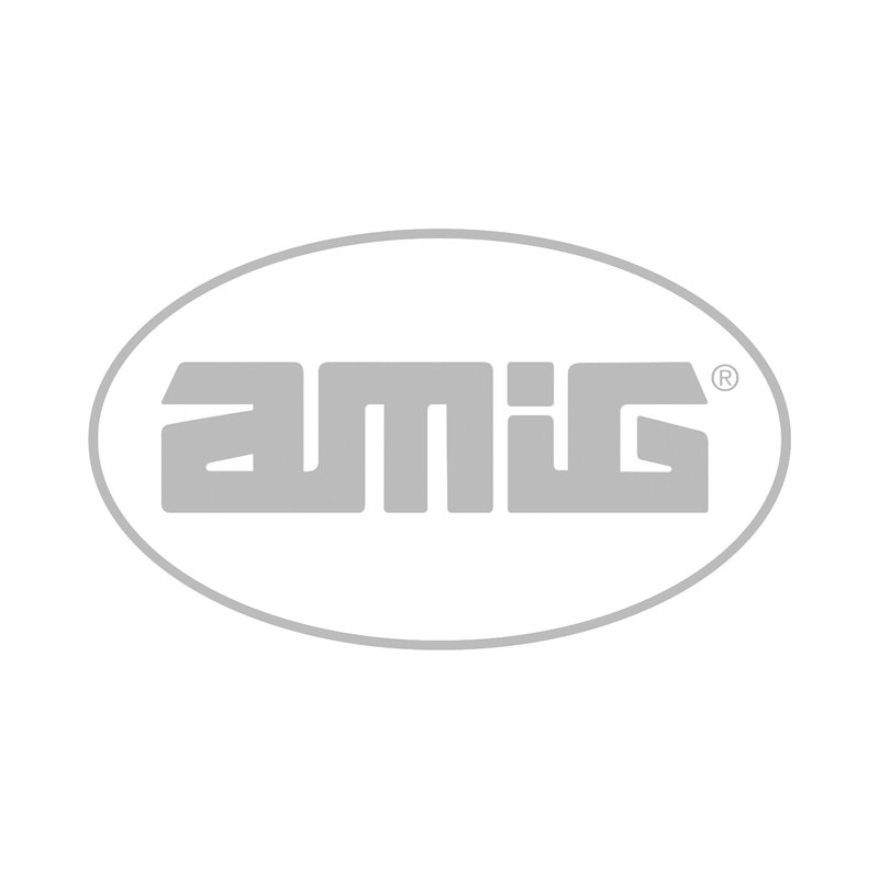 Ángulo lados iguales PVC AMIG PVC Blanco 25 x 25 mm 2,5 m 1.5 mm